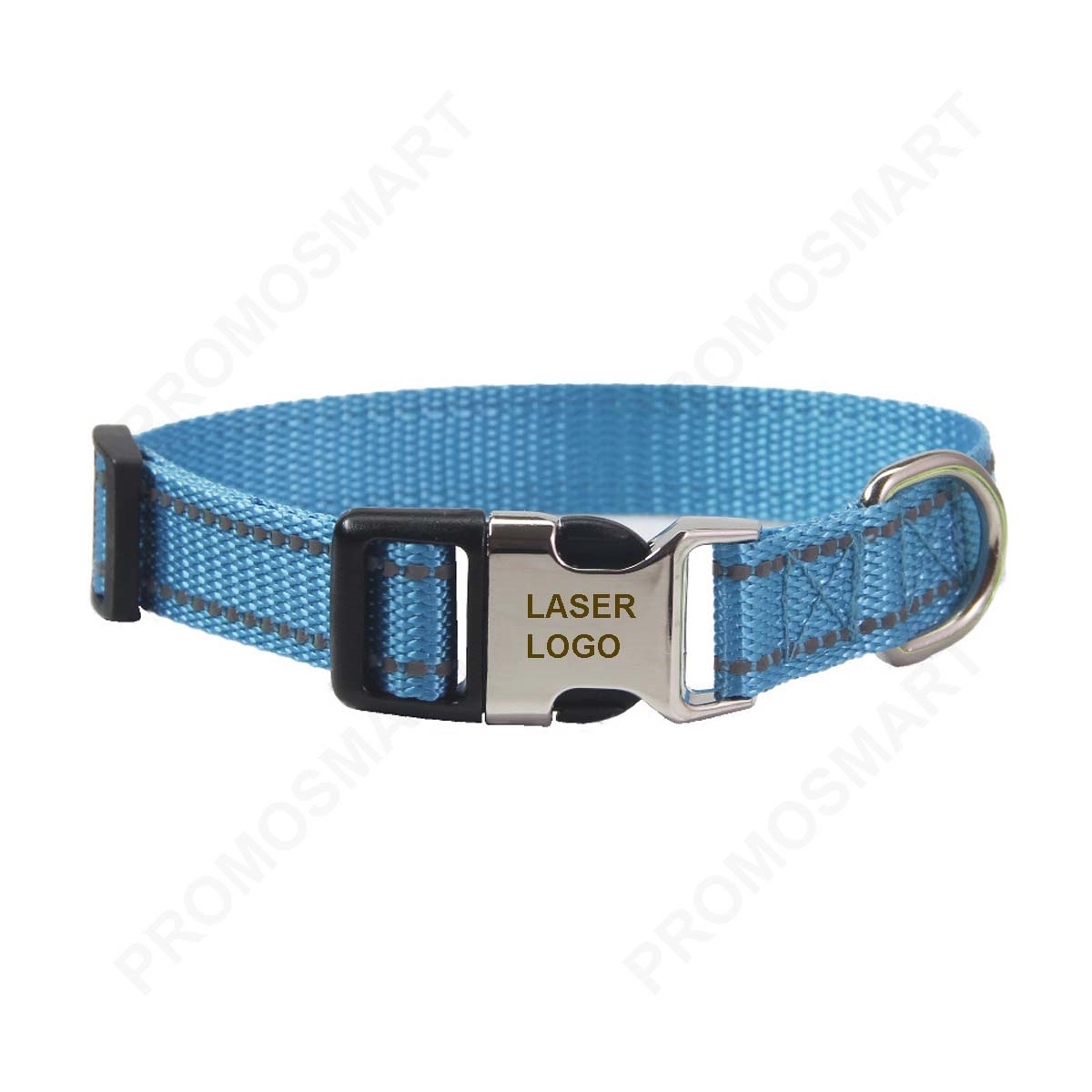 Reflective Dog Collar With Metal Buckle 2
