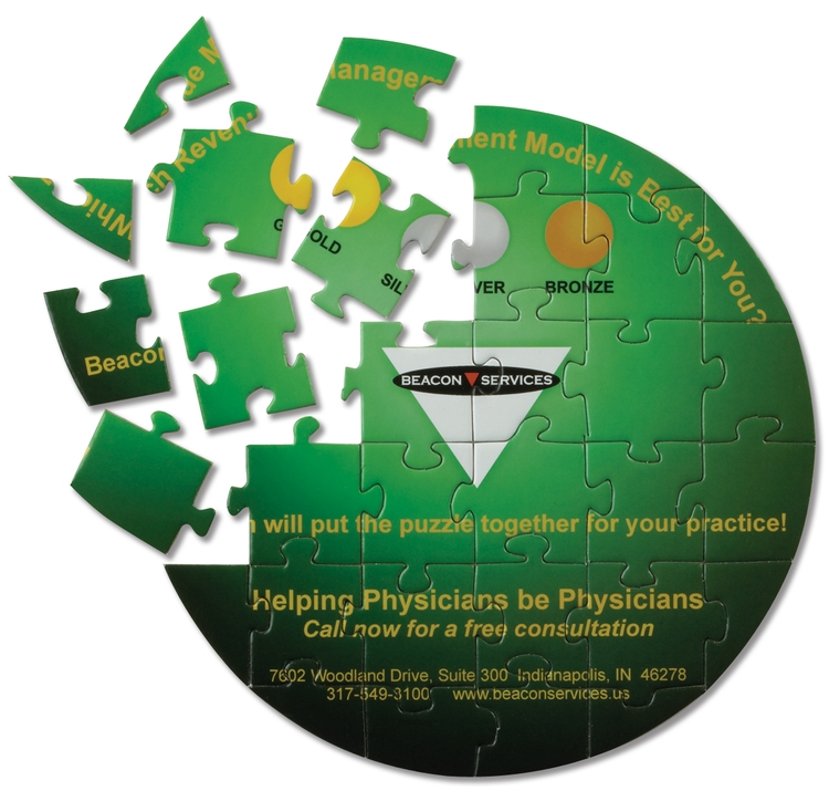 32 Pieces - 8" Diameter - Medium Puzzle 2