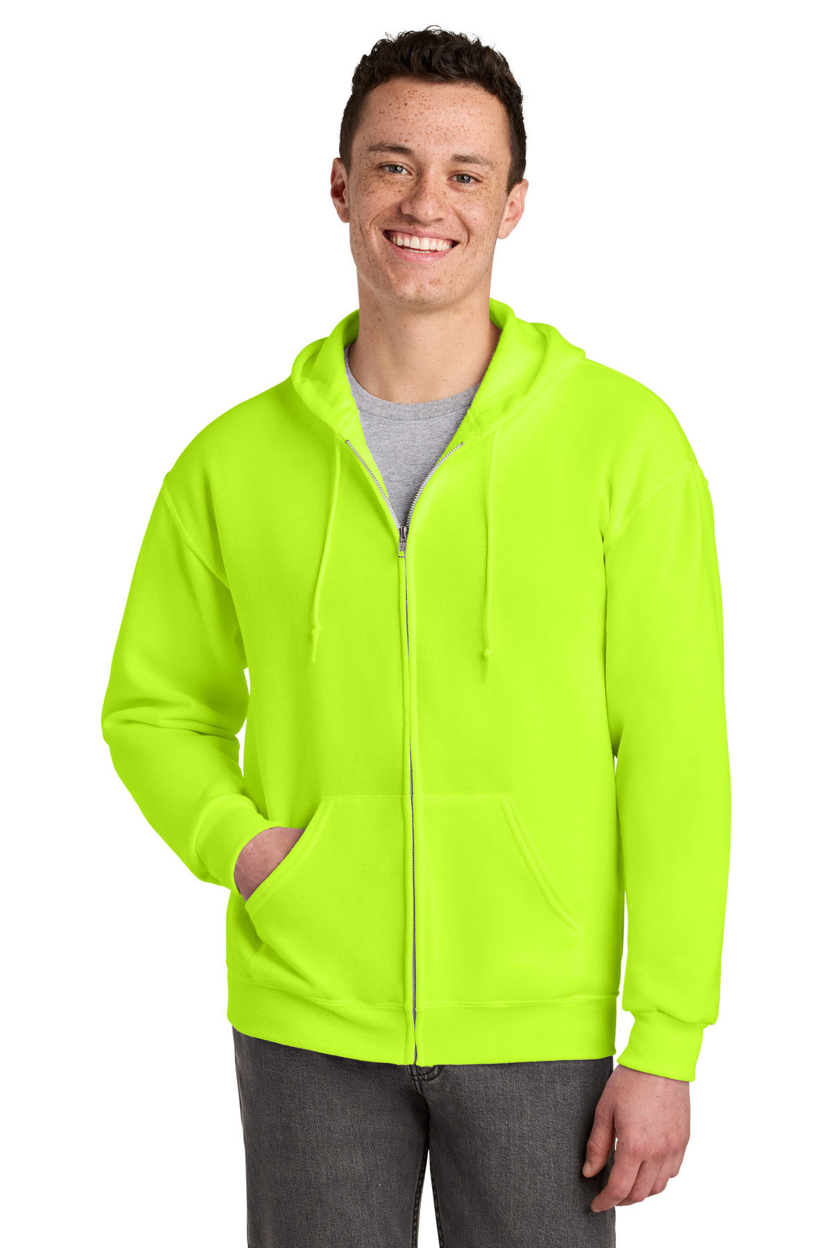 Jerzees - NuBlend Full-Zip Hooded Sweatshirt. 993M 51