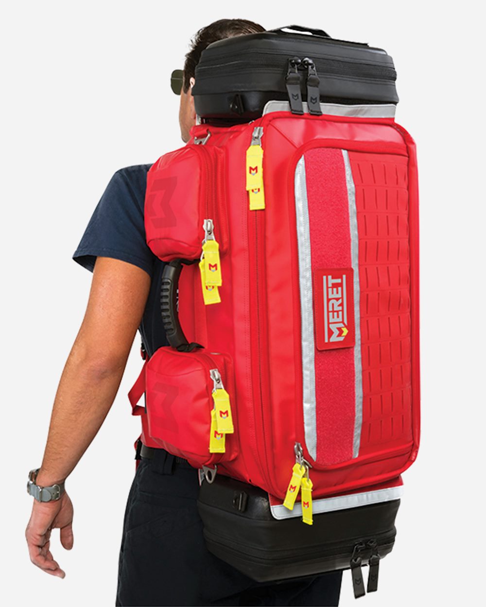 OMNI™ PRO X Red Convertible Backpack Bag - M8101F 6
