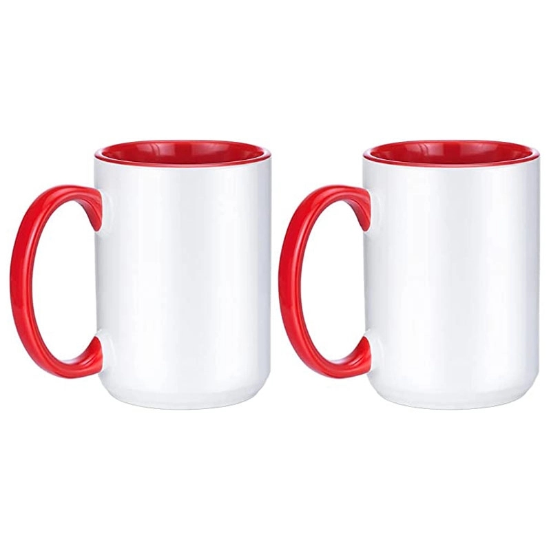 15 Oz. Ceramic Drinking Cups for Coffee or Tea 2