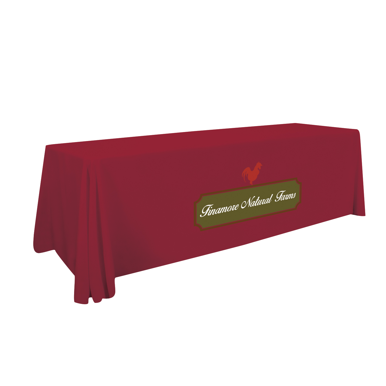 8' Standard Table Throw (Full-Color Front Only) 26