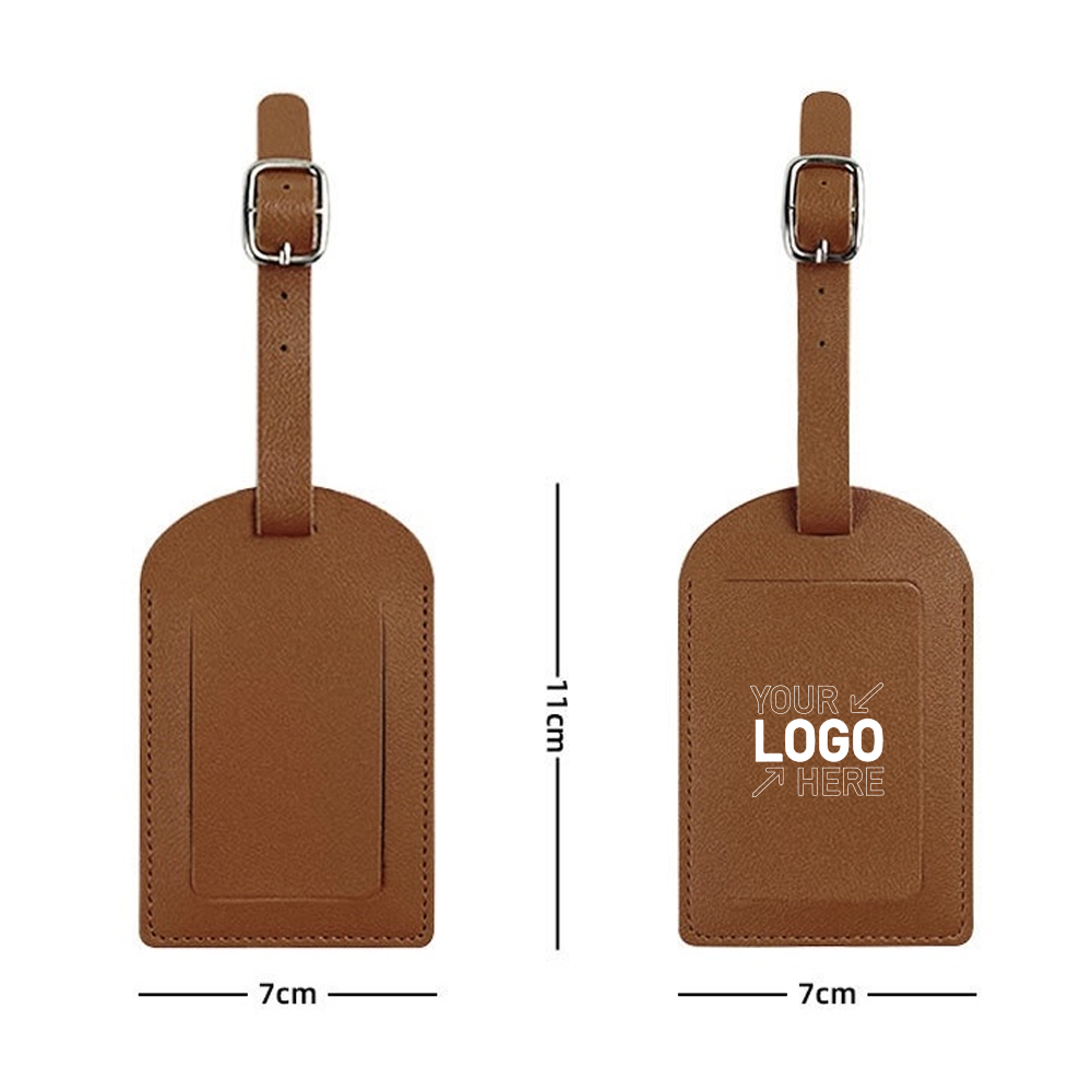 Pu luggage tag