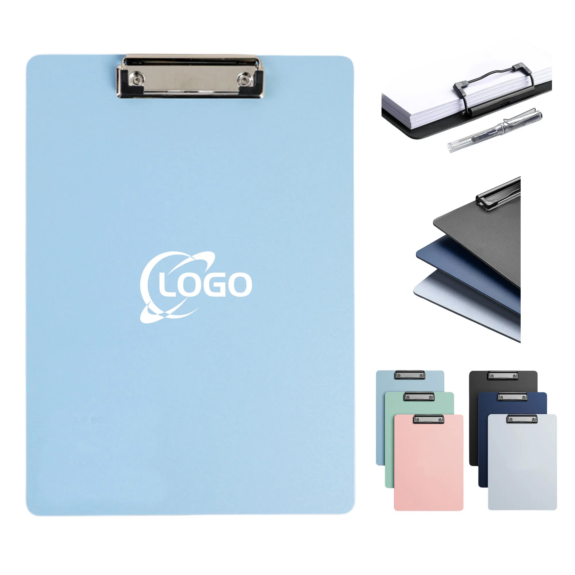 MOQ20 A4 Hard Plastic Clipboard 2