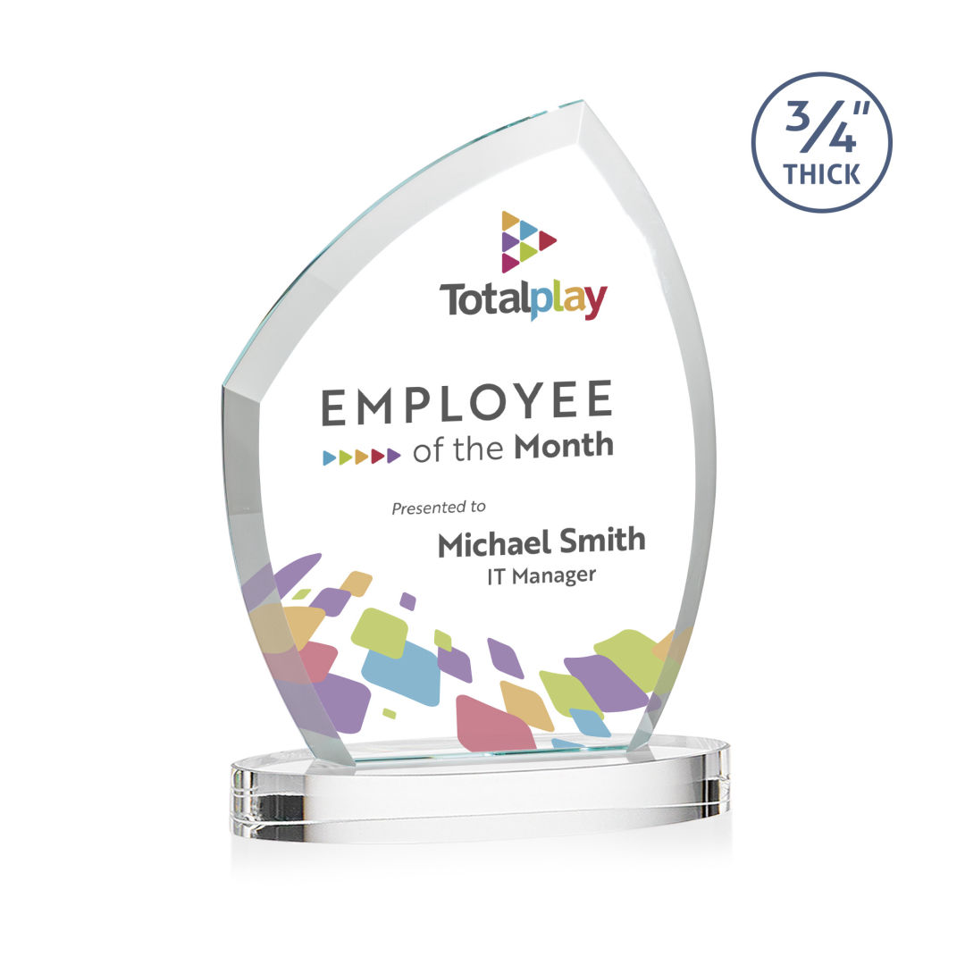 Daltry VividPrint™ Award on Alberton Base - Clear