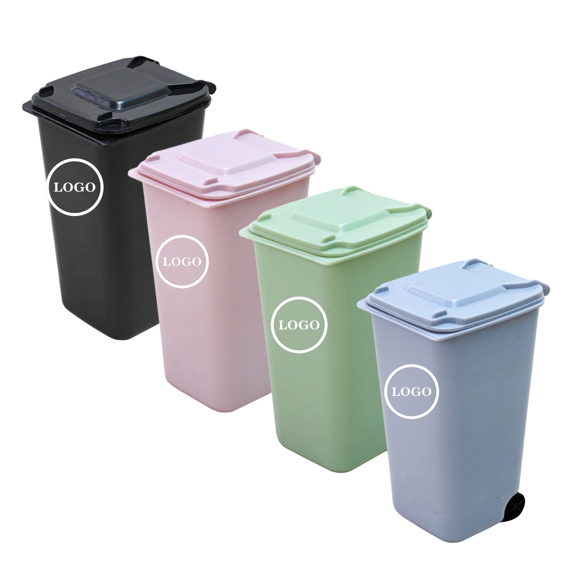 Mini Countertop Trash Can with Lid