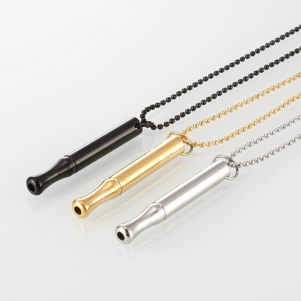 Meditation Whistle Pendant Necklace 2