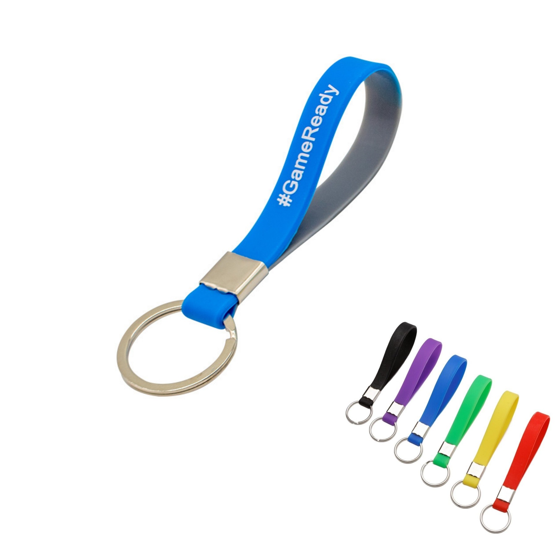 Silicone Key tag Wristband