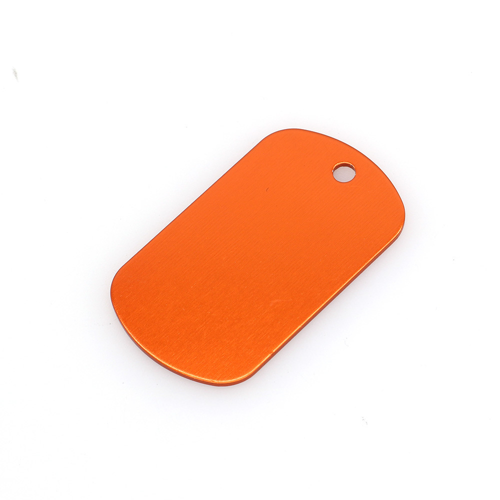 Aluminum Dog Tag W/ Key Chain 2