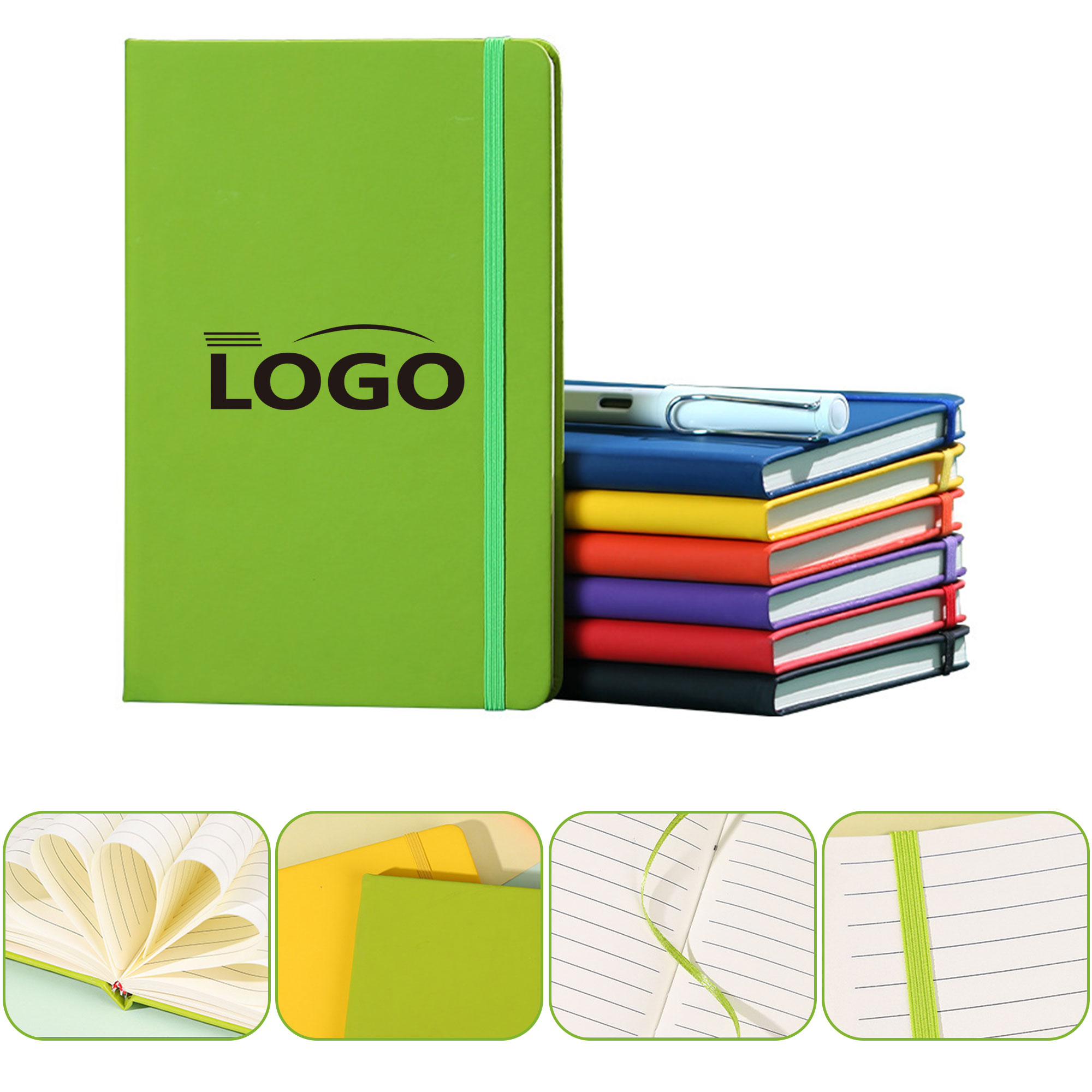 A6 Small Lined Pocket Notebook 2