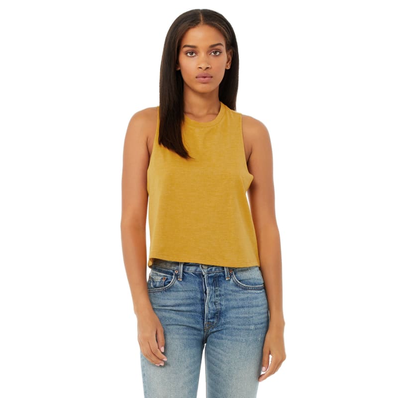 Bella + Canvas Ladies' Racerback Cropped Tank 34