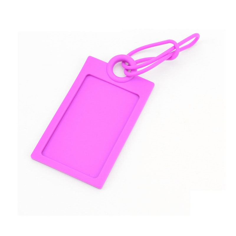 Silicone Luggage nameplate 5