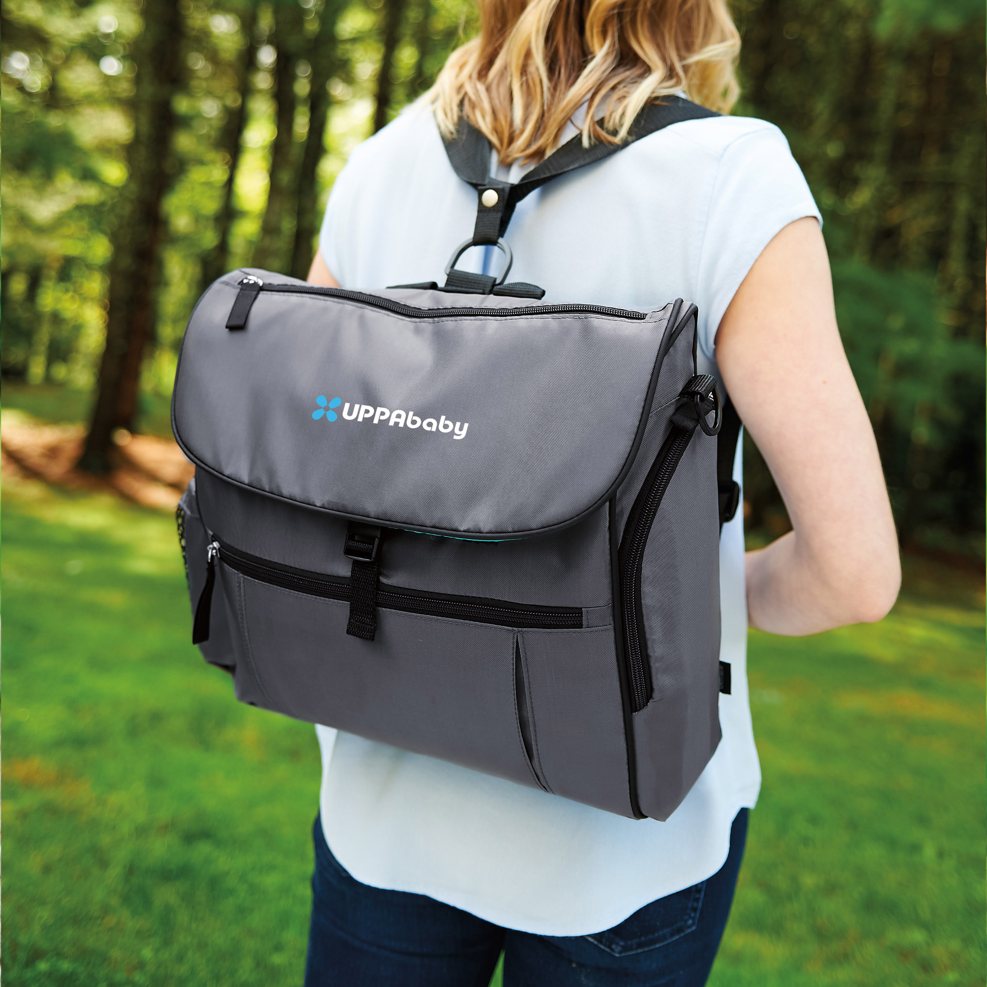 Uptown Convertible Diaper Bag Kit 4