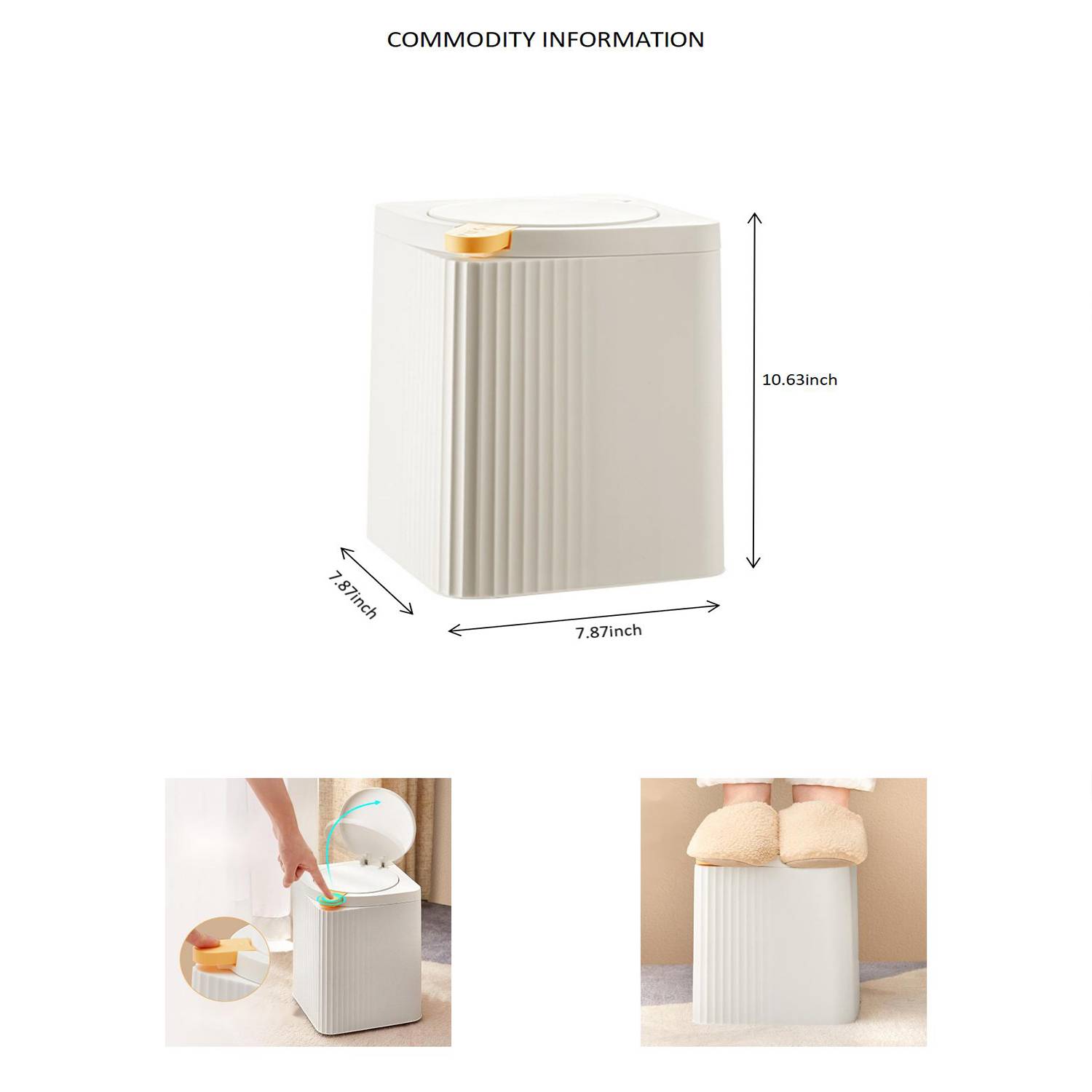 Cartridge Cap Trash Can 6