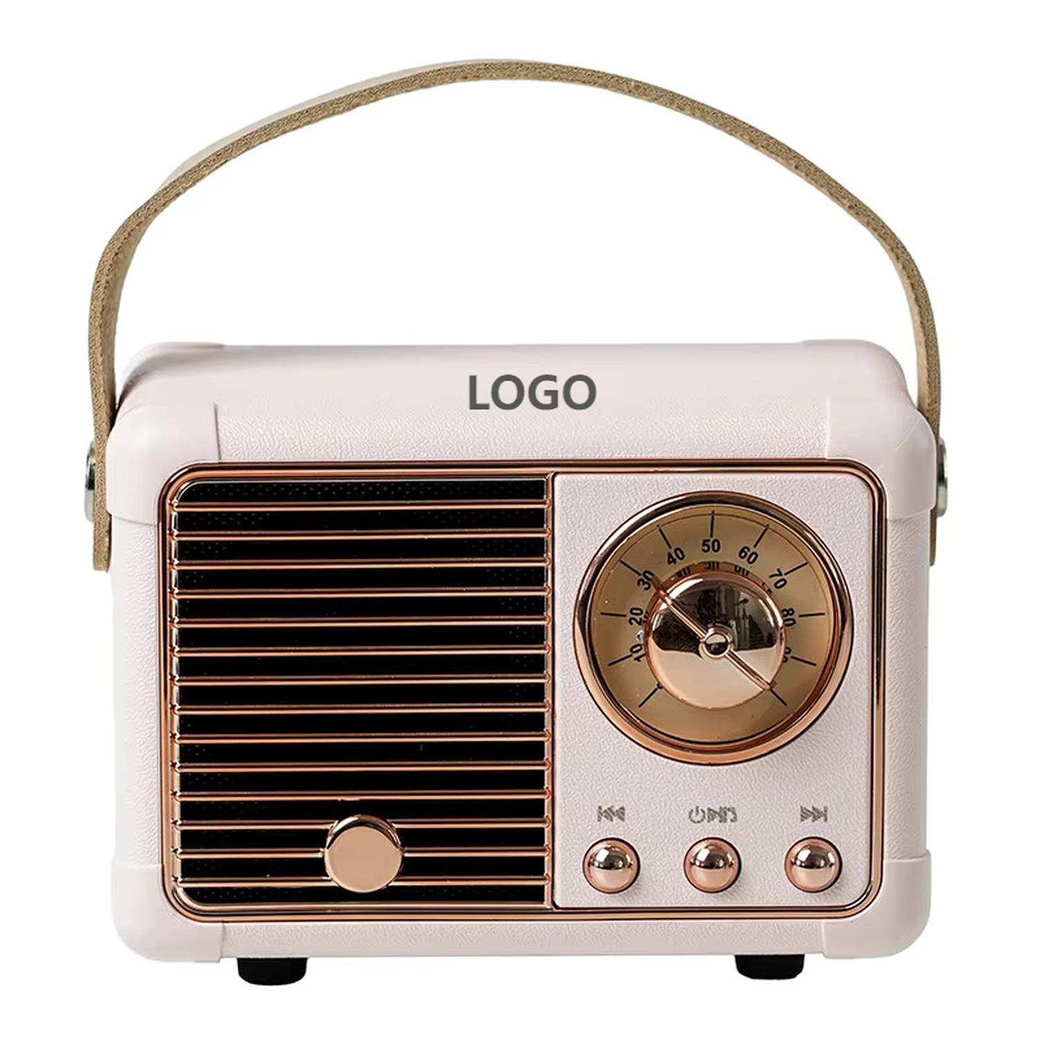 Classic Retro Stereo Wireless Bluetooth Speaker 2