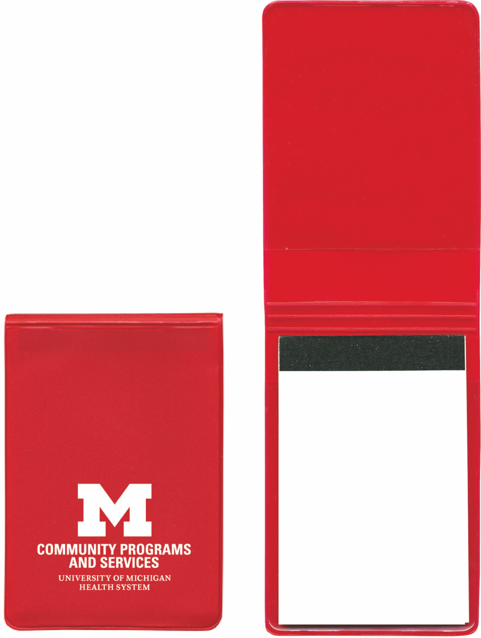 Standard Vinyl Memo Book with 30-Page Pad 1