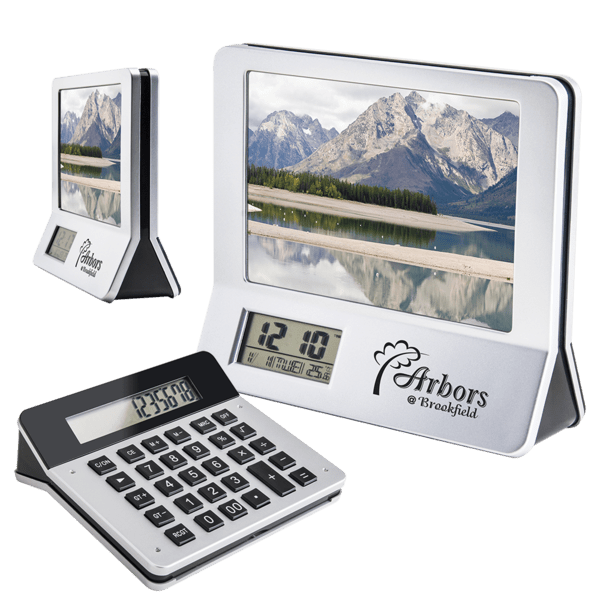 3-in-1 Calculator/Picture Frame/Digital Clock 6