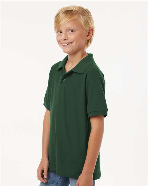 Youth Pique Polo - 62800Y 63