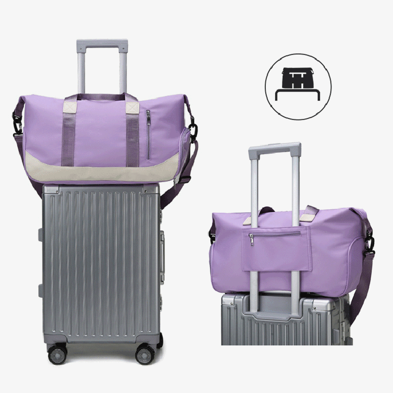 Travel Sports Tote Handbag & Yoga Gym Weekender Duffel Bag 8