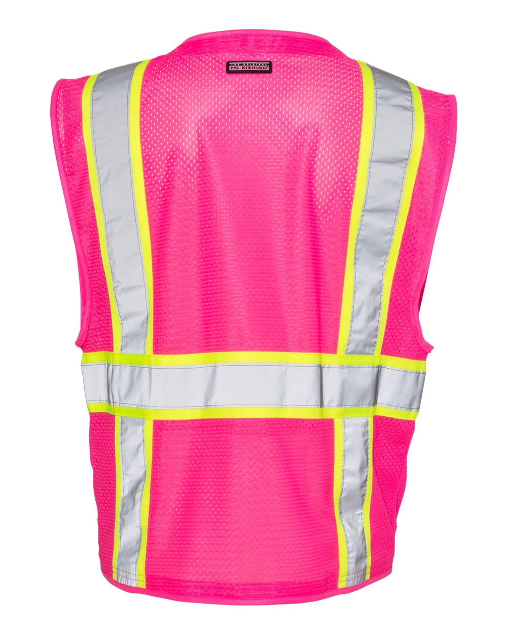 Unisex EV Series® Enhanced Visibility Multi-Pocket Mesh Vest - B100-111 13