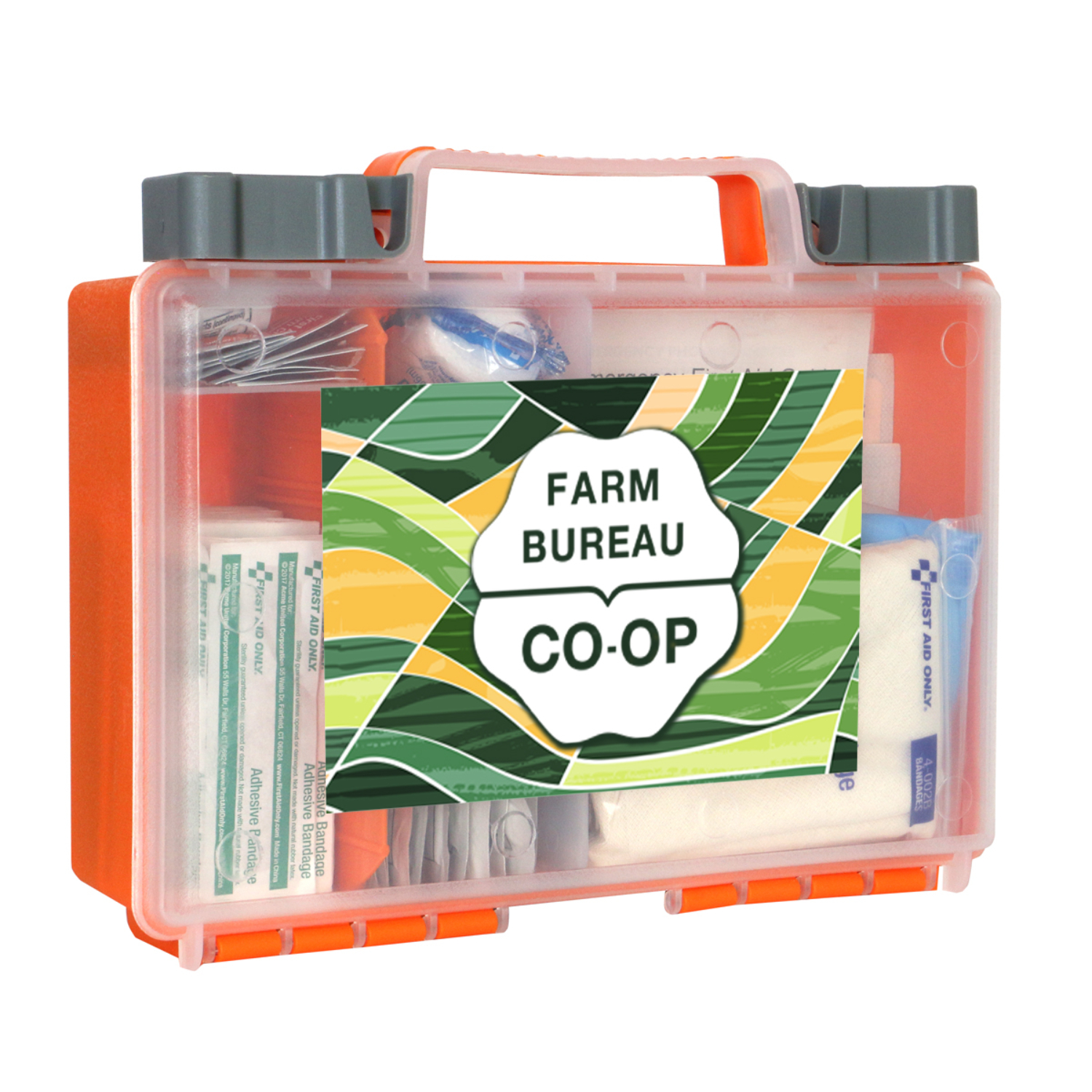 Clear Front Cover 118-piece First Aid Kit 2