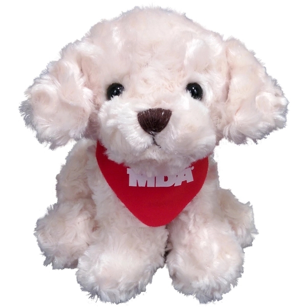 9" Cream Floppy Dog