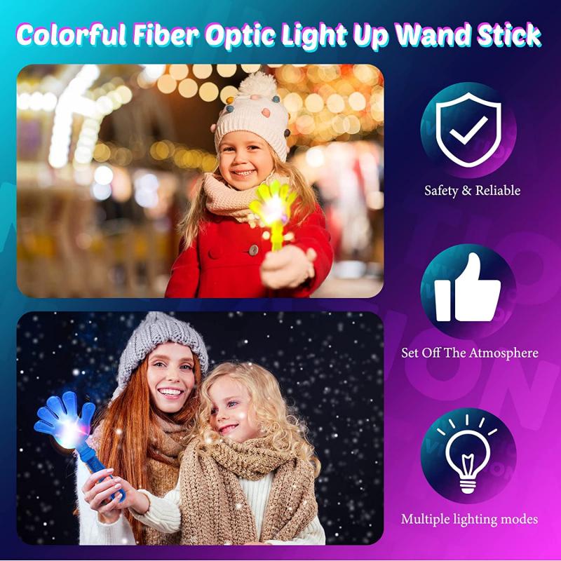 LED Cheering Props Light Up Hand Clapper 4