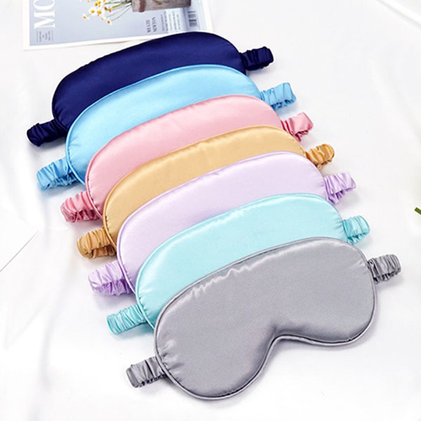 wholesale eye mask blindfold sleep  satin eyemask 3