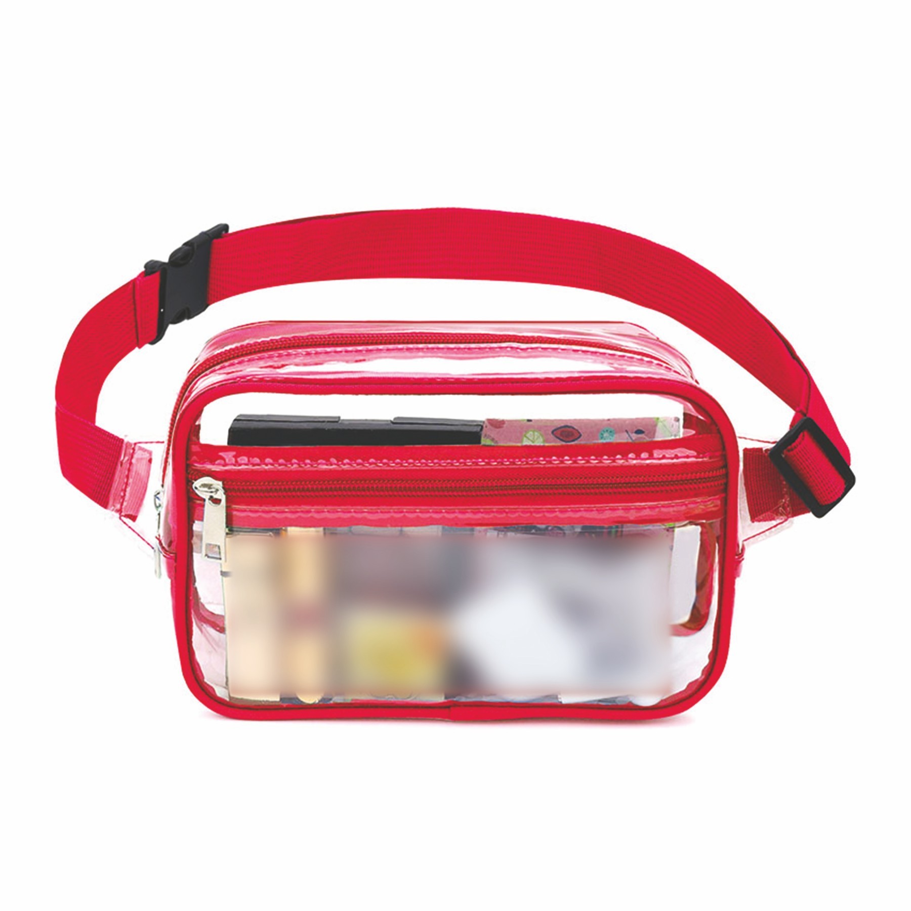 PVC Transparent Multi Color Fanny Pack 8