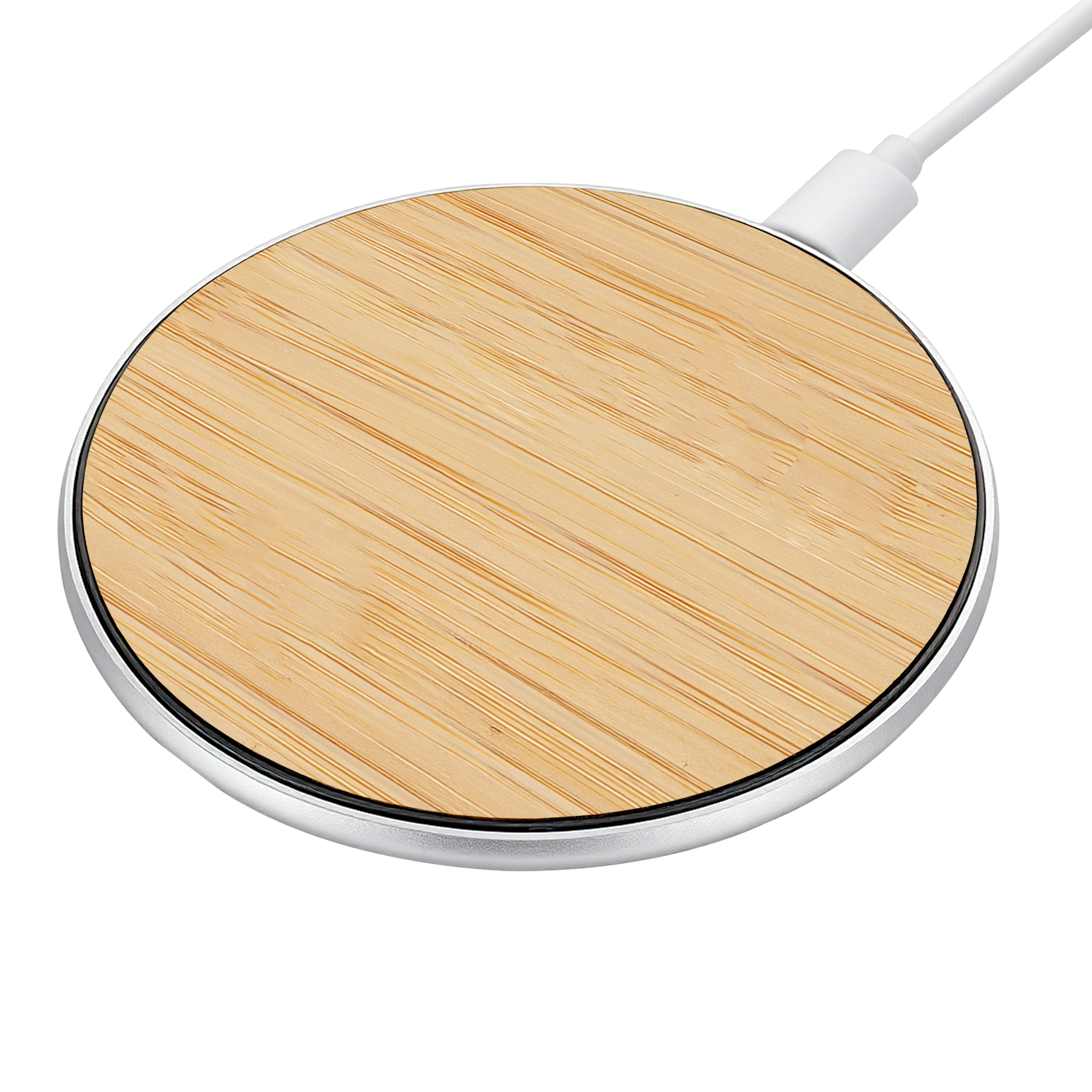 Bamboo 15W Wireless Charging Pad 1