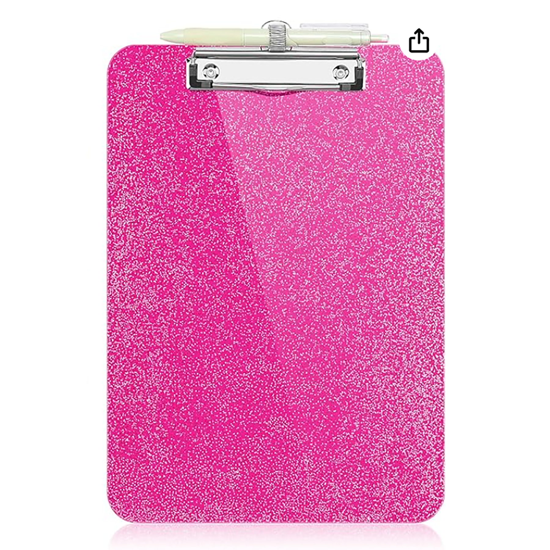 Clear Glitter Clipboards 5