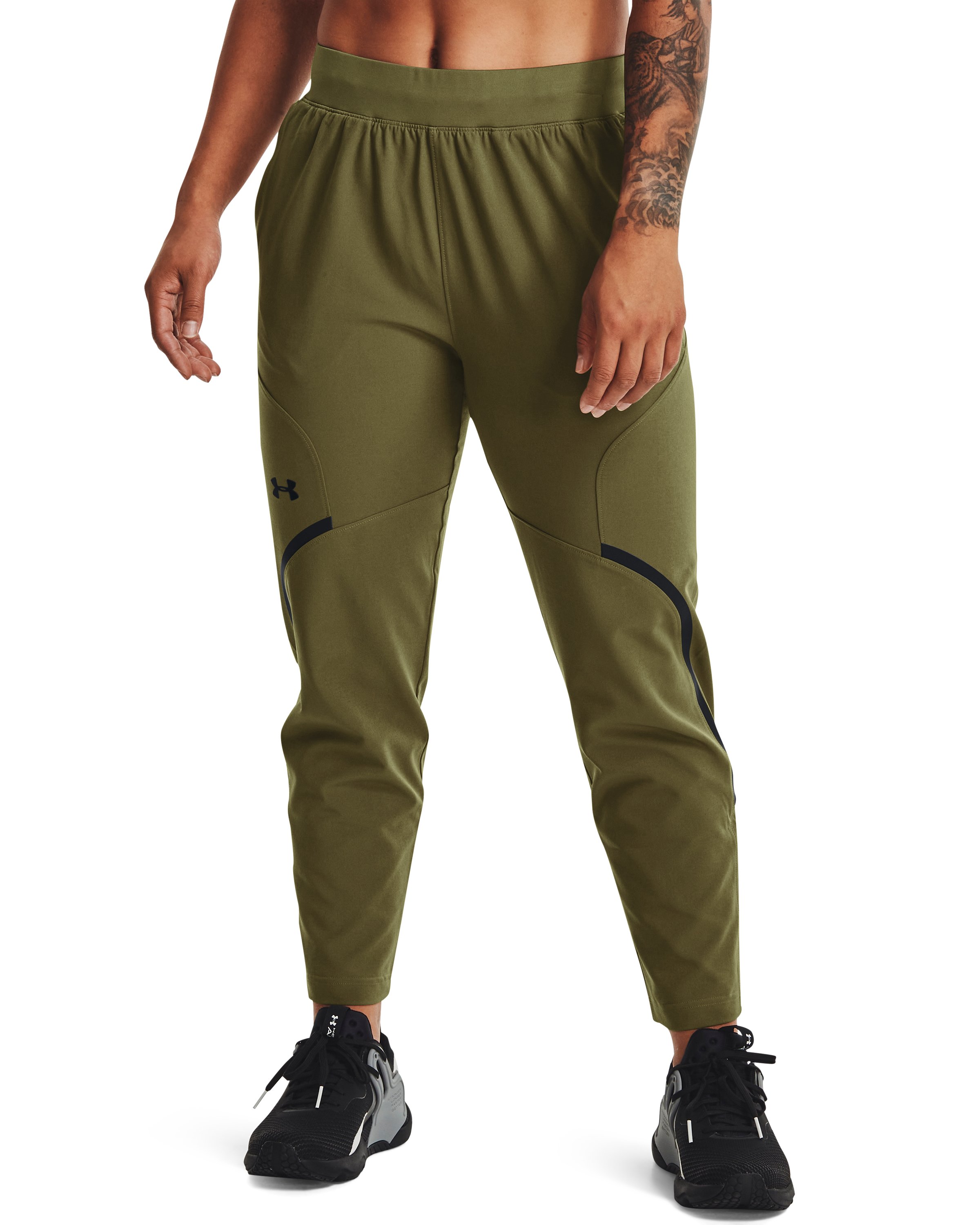 UA Unstoppable Women's Crop Pants 3
