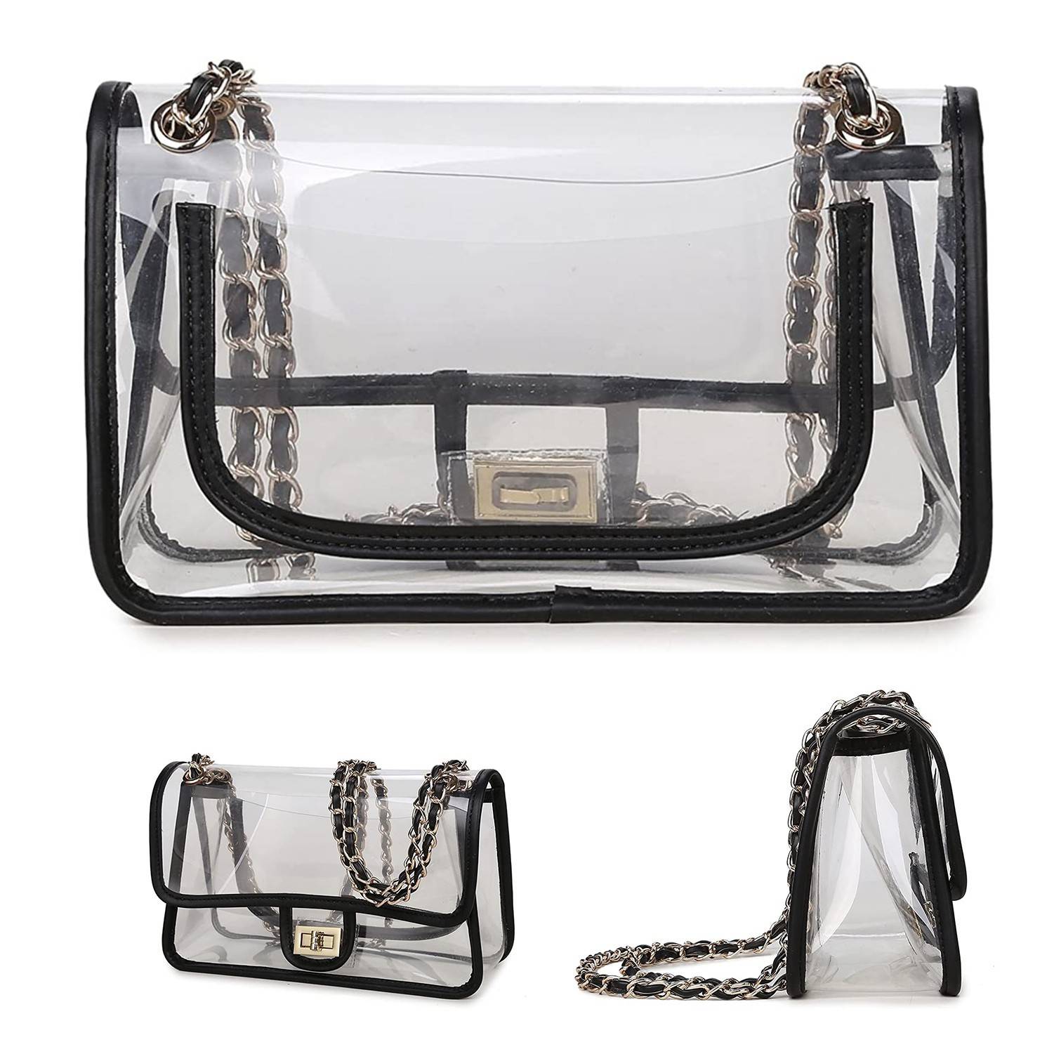 PVC Clear Purse Handbags 2