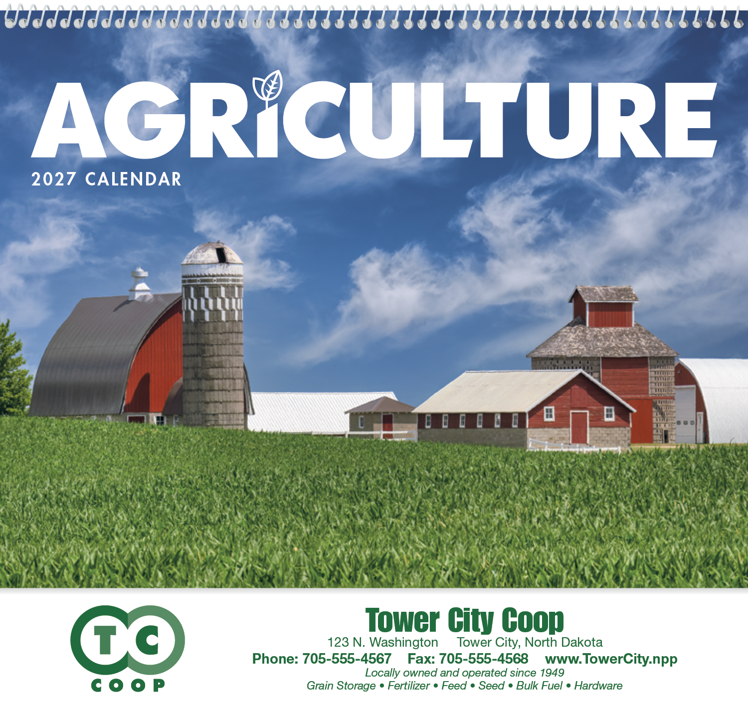 Good Value™ Agriculture - Spiral Calendar 43