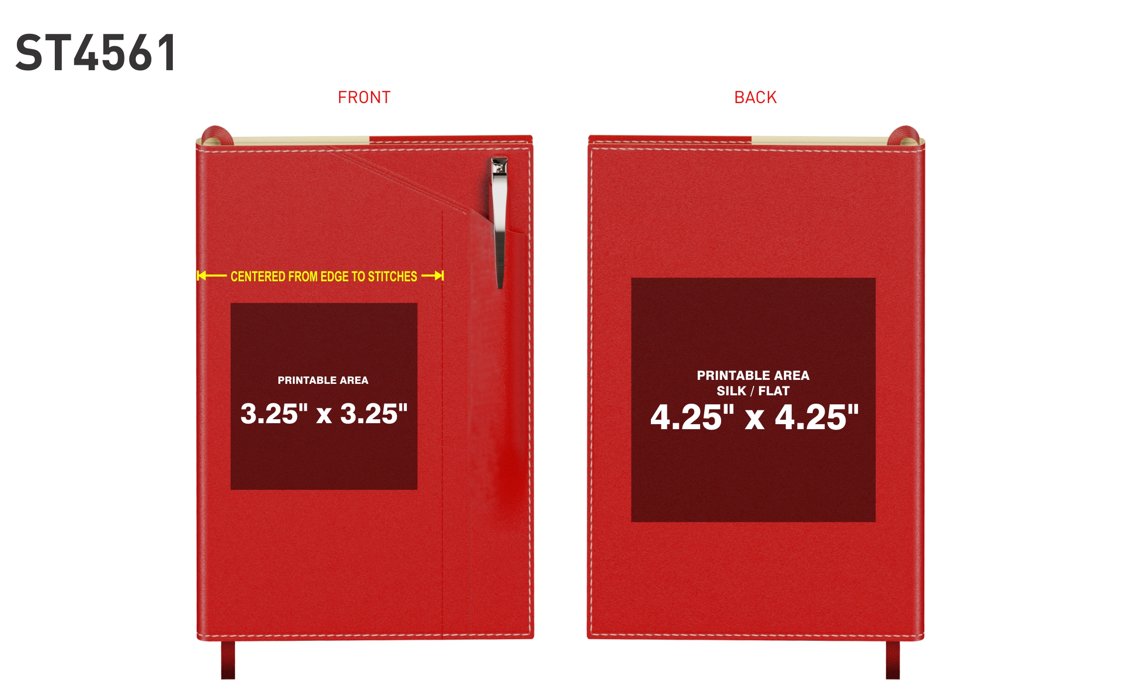 Bradford a5 refillable journal pen combo 22