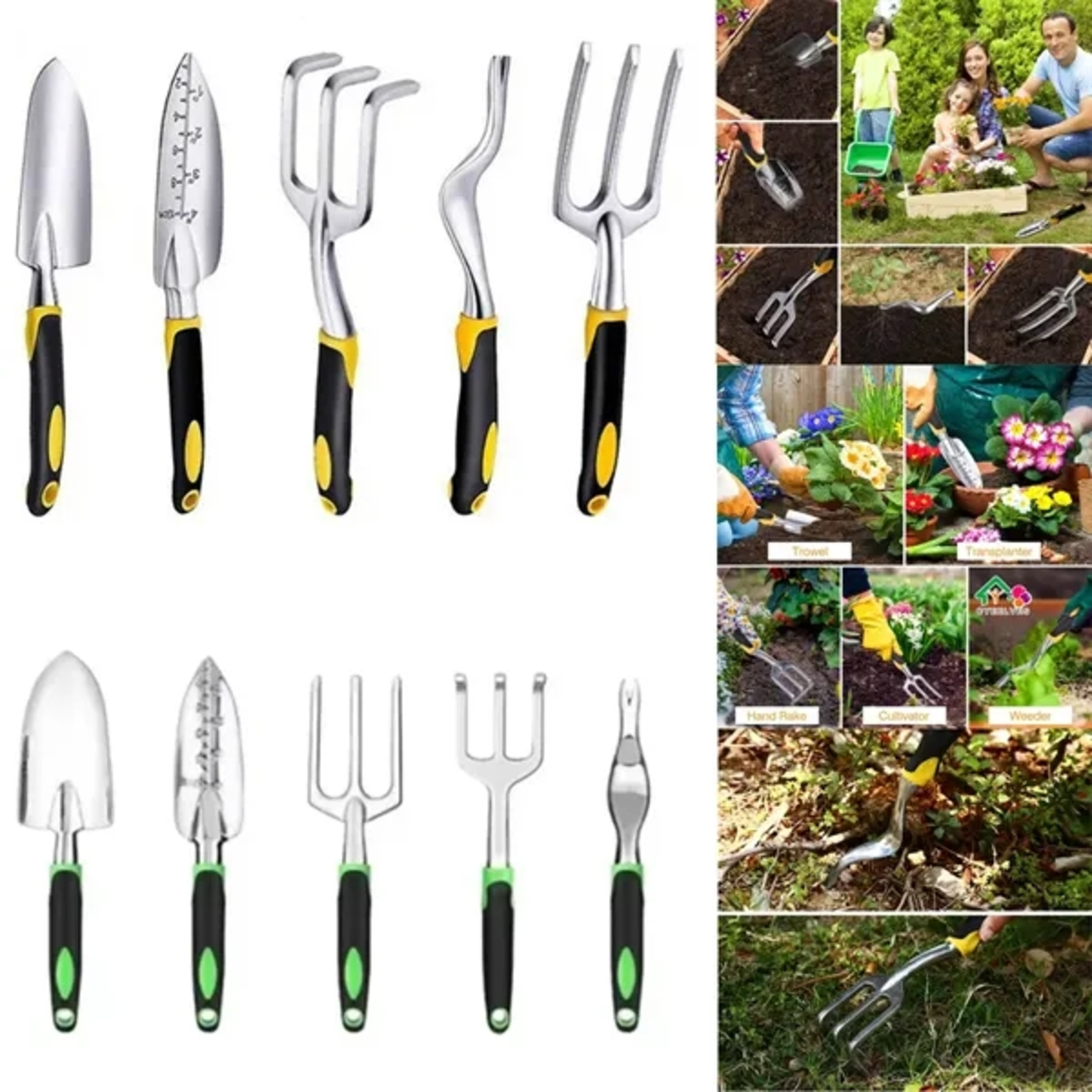 5-piece gardening tool set 2