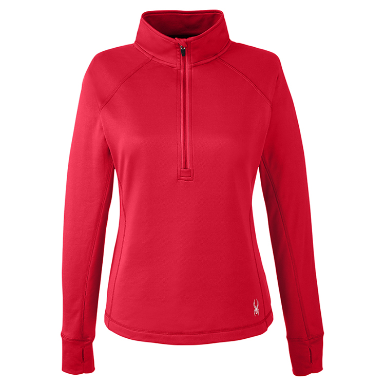 Spyder Women's Freestyle 1/2 Zip Pullover, custom hoodie or sweatshirt with logo imprint 3
