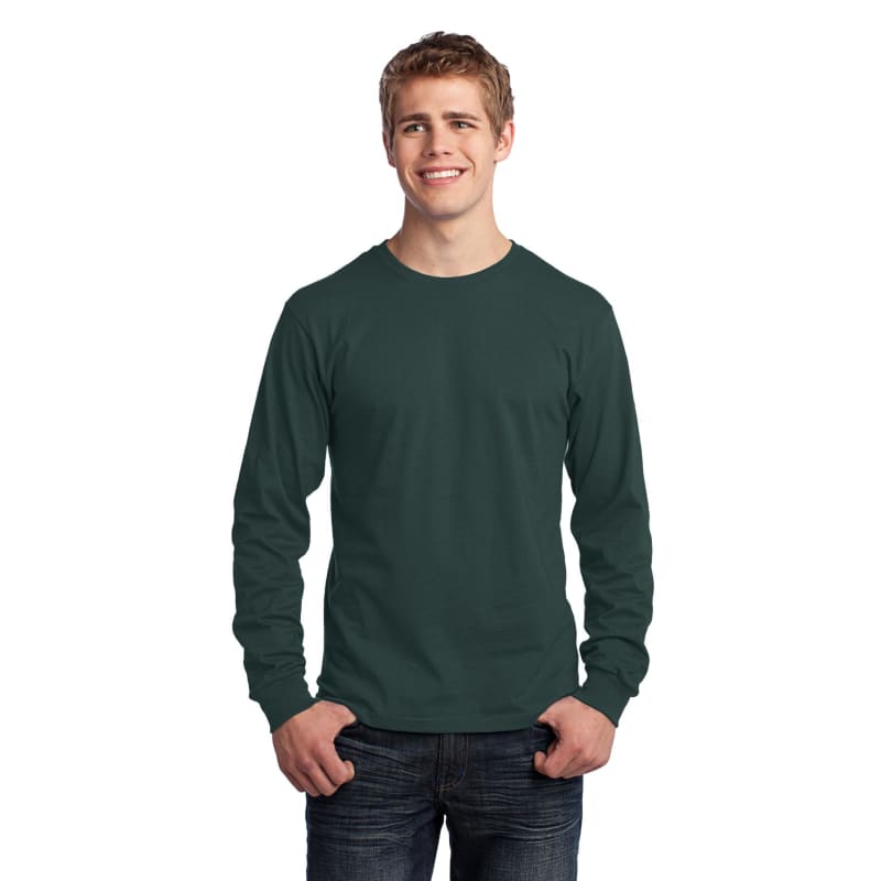 Port & Company - Long Sleeve Core Cotton Tee. 70