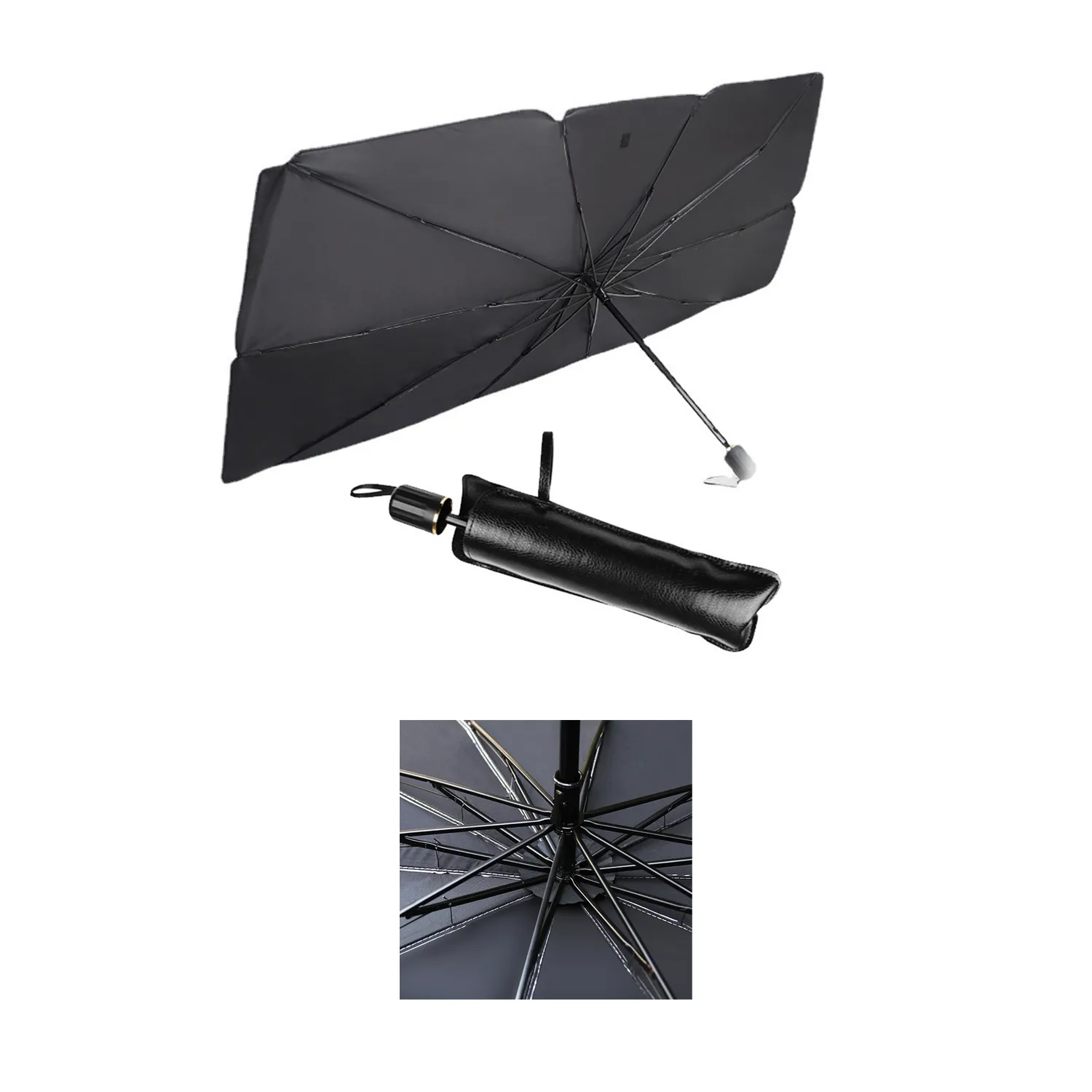 Auto Windshield Sunshade Umbrella 1