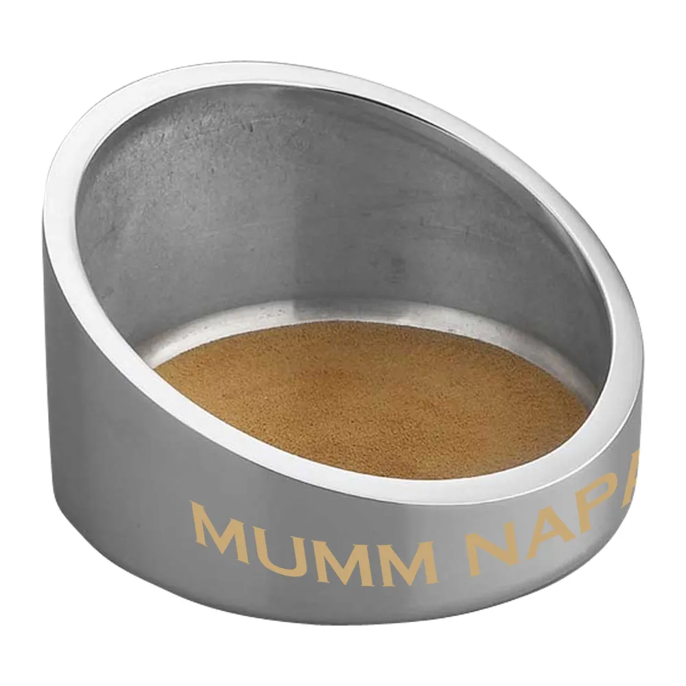 Stainless Steel Tilted Wine Coaster 6