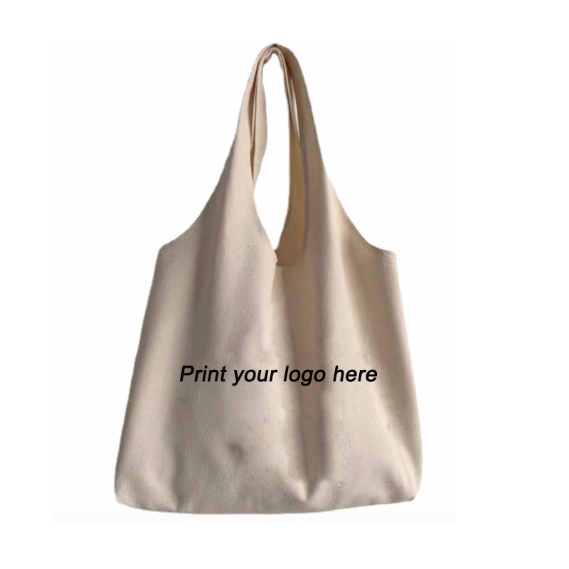 Custom Logo Tote Shopping canvas Bag, custom tote bag with logo imprint 3