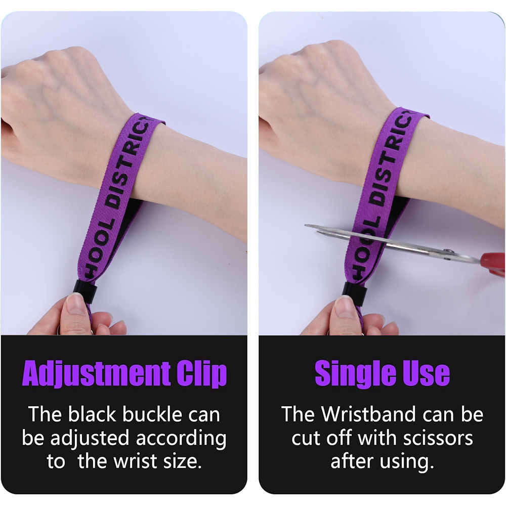 Custom Woven Event Wristband 2