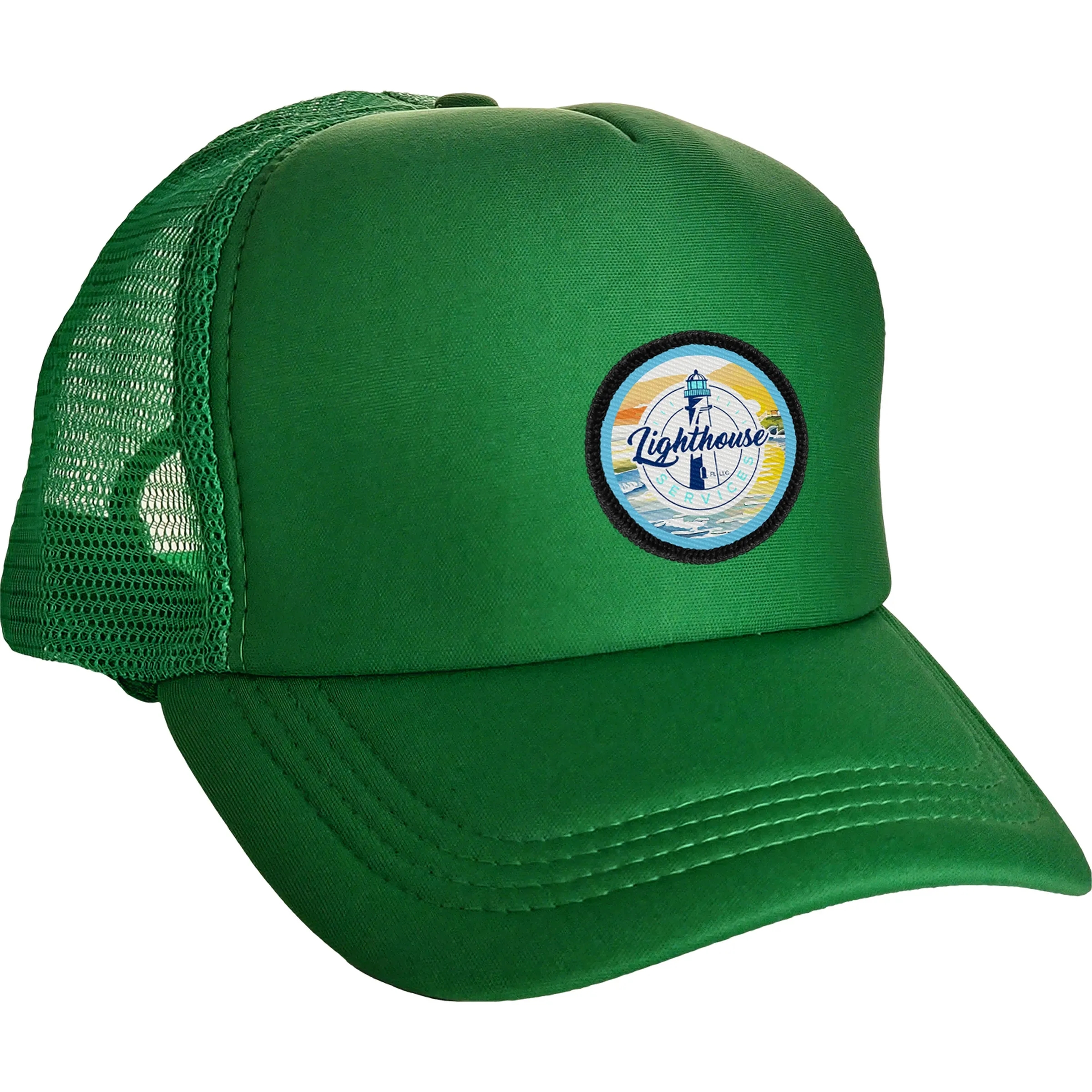 Colorful Foam Embroidered Emblem Trucker Hat 8