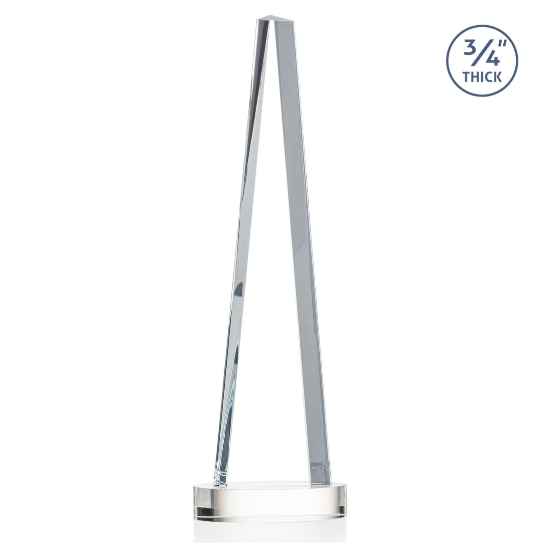 Majestic Tower VividPrint™ Award on Alberton Base - Clear 11