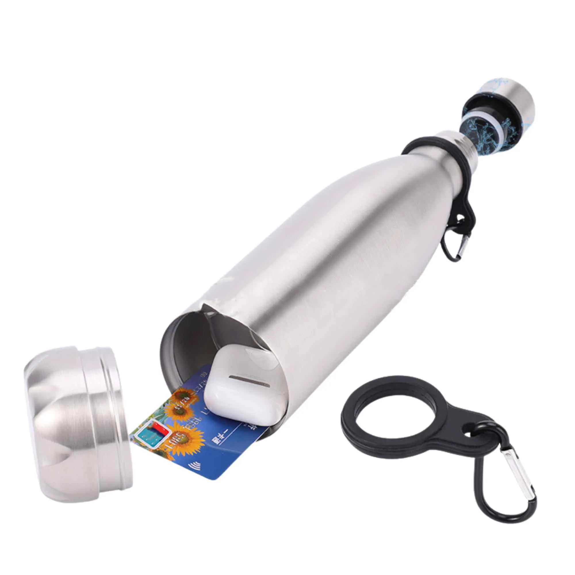 26 oz Stainless Steel Coke Bottle, custom water bottle with logo imprint 5