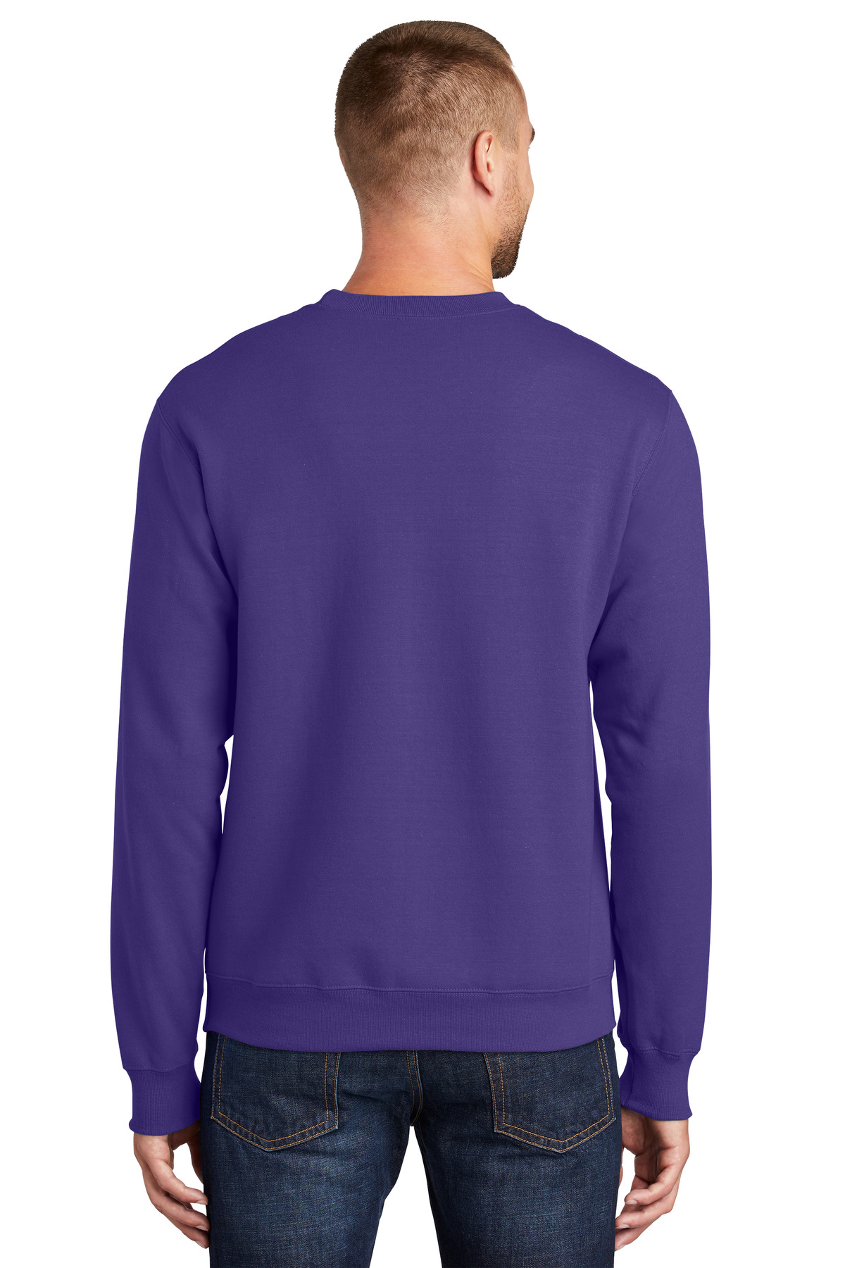 Port & Company® Essential Fleece Crewneck Sweatshirt, custom hoodie or sweatshirt with logo imprint 38