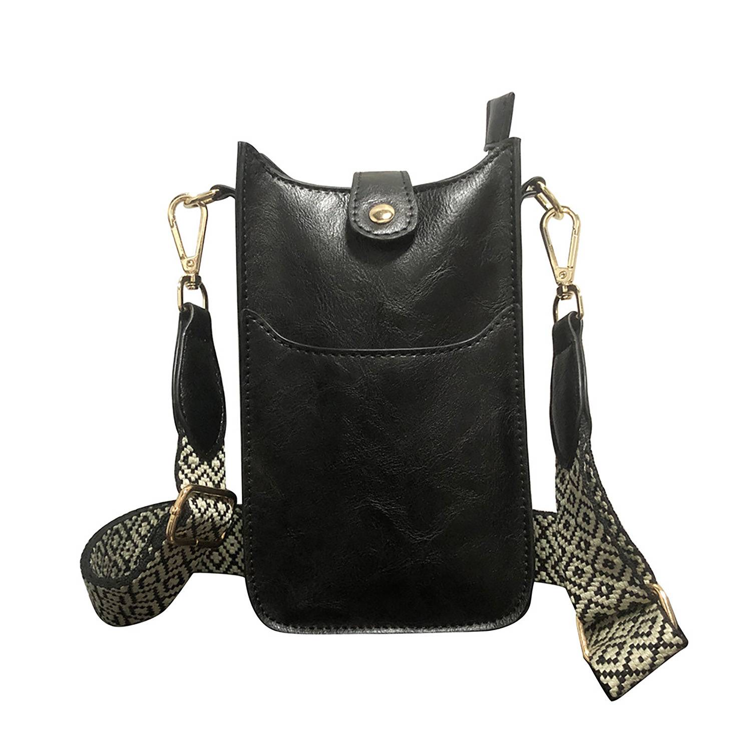 Retro vertical shoulder cell phone bag 4
