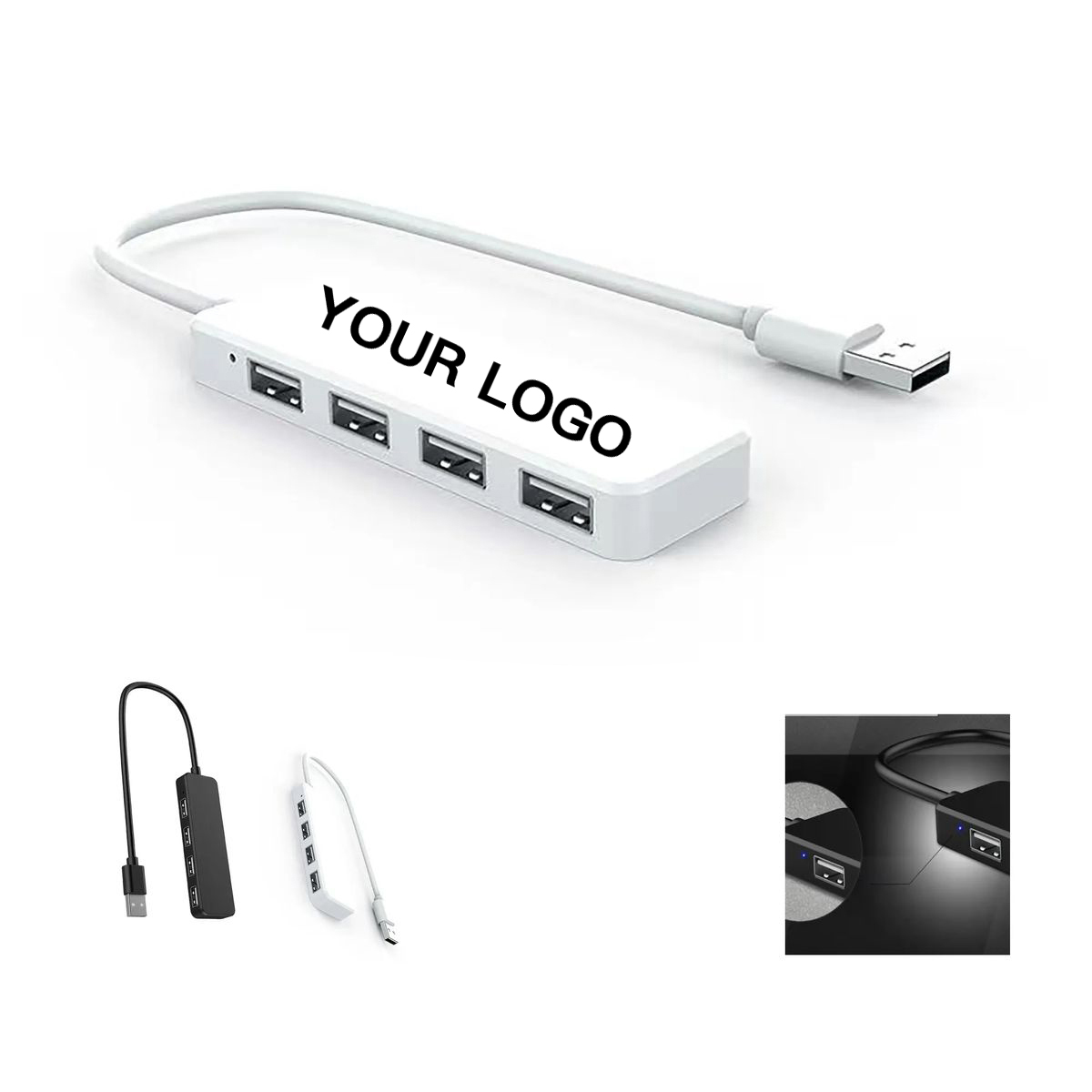 Lightweight USB Dock for Office and Travel 1