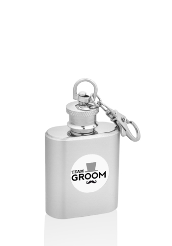 1 oz. Keychain Hip Flasks 2