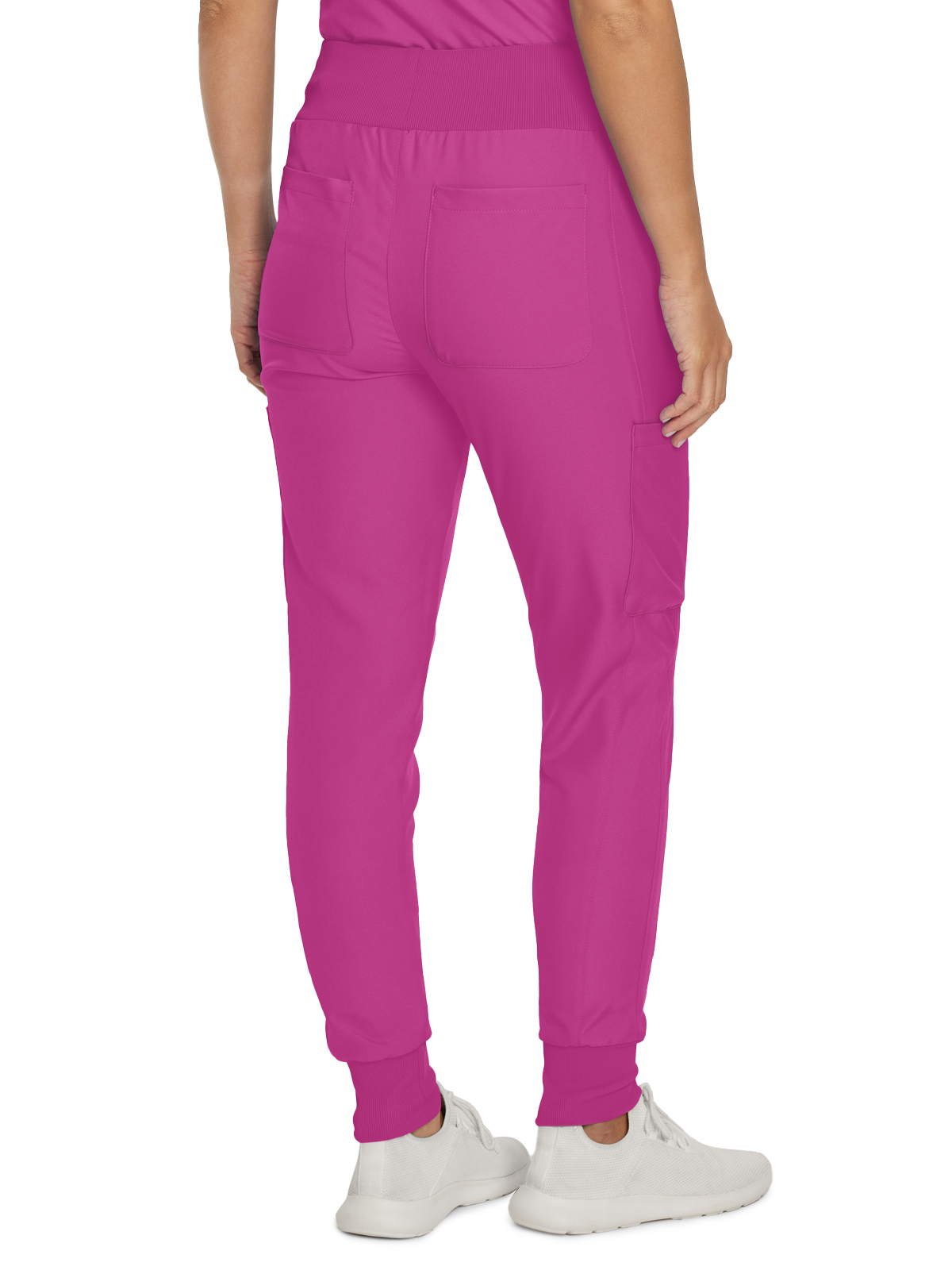 Landau - Forward - Women's Seven-Pocket Mid-Rise Rib-Knit Elastic Waist Jogger Pant 23